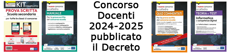 Concorso docenti 2024-2025: pubblicato il decreto