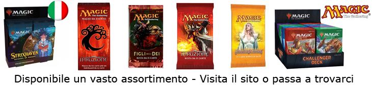 Magic: Disponibile un vasto assortimento - Visita il nostro sito